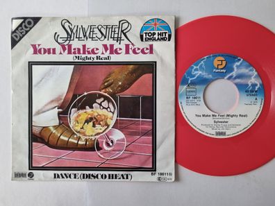 Sylvester - You make me feel (mighty real) 7'' Vinyl Germany PINK/ RED VINYL