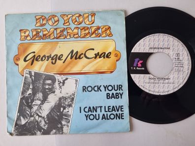 George McCrae - Rock your baby (LONG Version)/ I can't leave you alone 7'' Vinyl