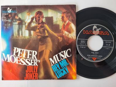 Peter Moesser's Music - Jolly Joker/ Hey Mr. Lucky 7'' Vinyl Germany