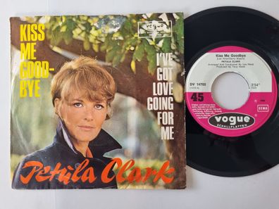 Petula Clark - Kiss Me Goodbye 7'' Vinyl Germany