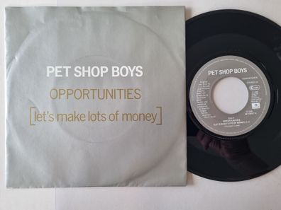 Pet Shop Boys - Opportunities (Let's Make Lots Of Money) 7'' Vinyl Europe