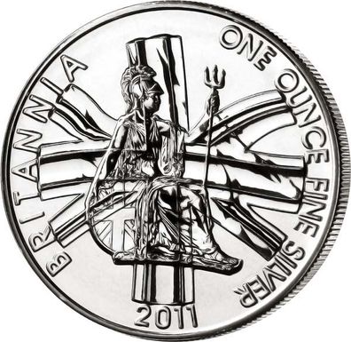 Großbritannien 2011 - Britannia 1 Oz Silber*