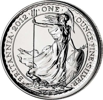 Großbritannien 2012 - Britannia 1 Oz Silber*