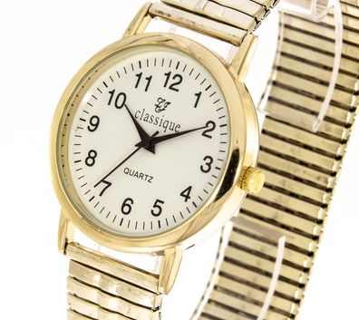 Damen Classique mit Zugband Farbe gold 35,5mm