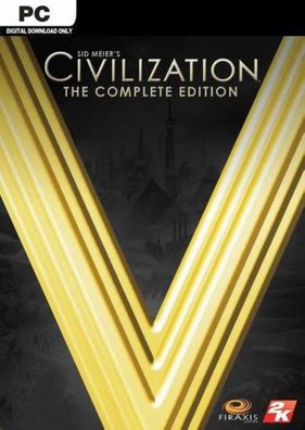 Sid Meiers Civilization V Complete Edition (PC, 2012, Nur Steam Key Download Code)