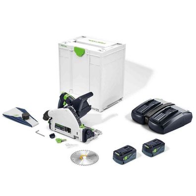 Festool Akku Tauchsäge Säge Schnellladegerät TSC 55 5,0 KEBI-Plus/XL 577342