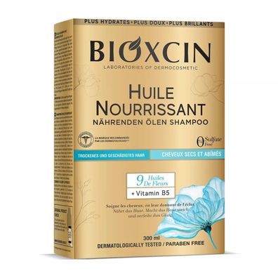 Bioxcin Huile Nourrissant Shampoo mit nährenden Ölen + Vitamin B5