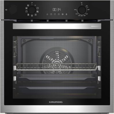 Grundig Dampfbackofen GEBD19301B Einbaubackofen 60cm Multifunktionsofen