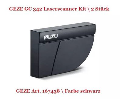 GEZE GC 342 Laserscanner Kit Flatscan 2 STÜCK Art. 167438