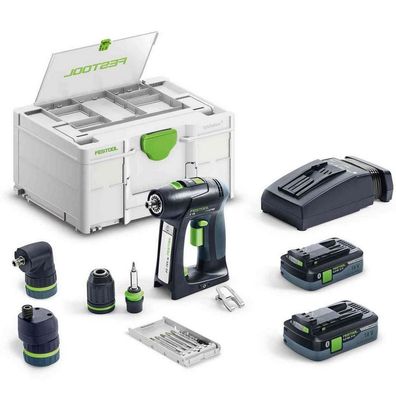 Festool Akku Bohrschrauber Schrauber Schrauben Bohren C 18 HPC 4,0 I-Set 577617