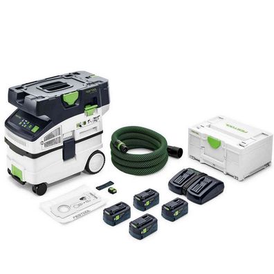 Festool Akku Absaugmobil Absaug + Energie Set Cleantec CTMC MIDI I-Plus 577672