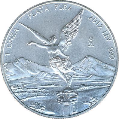 Mexico 2012 - Libertad 1 Oz Silber*