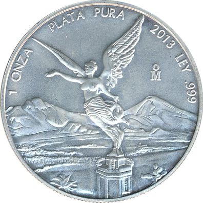 Mexico 2013 - Libertad 1 Oz Silber*