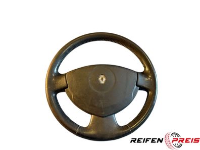 Lederlenkrad Airbaglenkrad Lenkrad Leder Airbag Renault Clio II 2