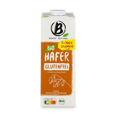 Bio Haferdrink glutenfrei