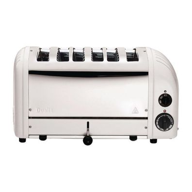 Dualit Toaster 60146 Weiß 6 Schlitze