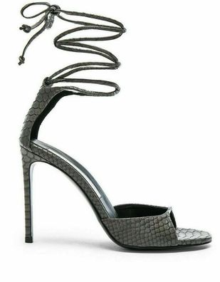 STELLA Mccartney ANKLE TIE HEELS MIT Schnürung Sandals PUMPS SCHUHE SHOES OVP 38