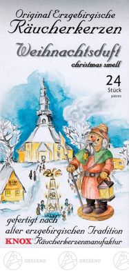 Räucherkerzen KNOX Weihnachtsduft (24) BxHxT 65 x 120 x 22mm NEU Räucherkegel