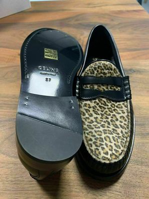 CELINE LUCO TIGER LEO Loafers Slippers Halbschuhe Mokassins SCHUHE SHOES OVP 37