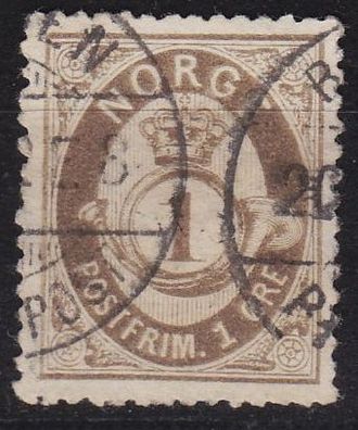 Norwegen NORWAY [1877] MiNr 0022 ( O/used ) [02]