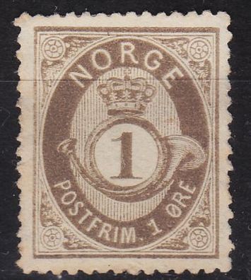 Norwegen NORWAY [1877] MiNr 0022 ( oG/no gum )