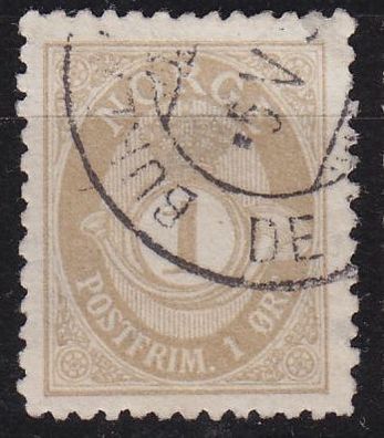 Norwegen NORWAY [1893] MiNr 0052 B ( O/used ) [01]