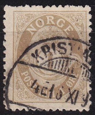 Norwegen NORWAY [1893] MiNr 0052 B ( O/used ) [02]