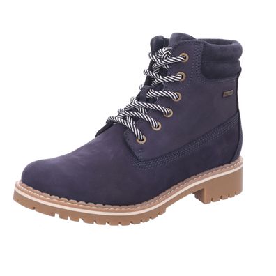 Tamaris - Bootie Tex - blau