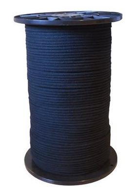 Bondage Seile Baumwolle 8mm schwarz 1 - 500 Meter