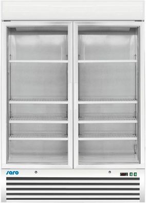 Tiefkühlschrank Mit Glastür - 2-Türig Modell D 920, Maße: B 1370 X T 700 X H 1985