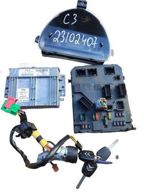 Motorsteuergerät-Set Citroen C3 9642222380