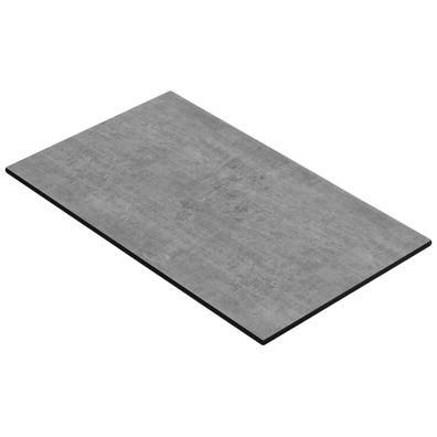 Compact | Gastro HPL Tischplatte | B: 120 x 70 cm | Beton | Rechteckig | Gastro HPL