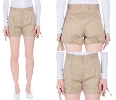 Moncler LUXURY Bermuda TIE PANTS SHORTS Freizeit KURZE TENNIS CASUAL HOSE XS