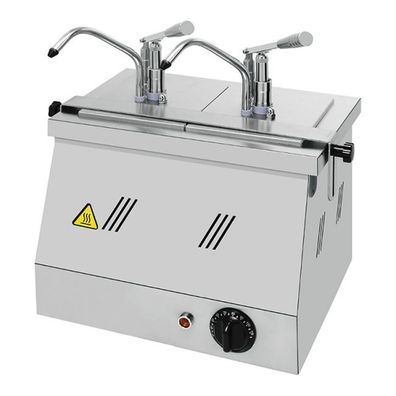 Gastro-Inox Saucenspender 2-Teilig mit Hebelkontrolle