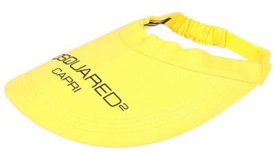 Dsquared2 Unisex Iconic Logo-patch Visor Cap Kappe Tennis Golf Hat Sonnenblende