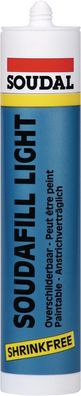 Füllspachtel Soudafill LIGHT weiß DIN 4102, eil 4: 2 310 ml Kartusche SOUDAL