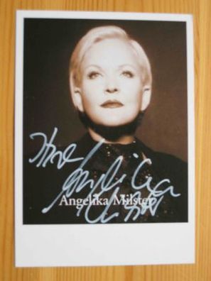 Musicalstar Angelika Milster - handsigniertes Autogramm