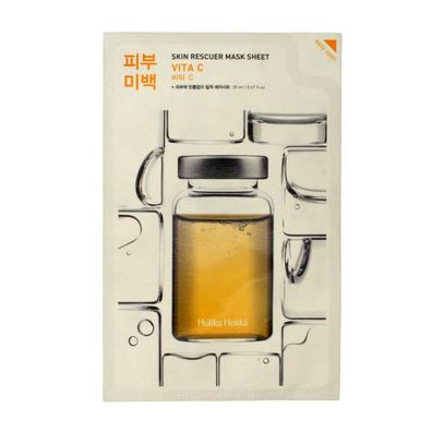 Holika Holika Skin Rescuer Vita C Face Mask Sheet 20ml