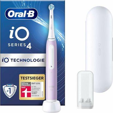 Oral-B iO Series 4, Elektrische Zahnbürste (violett, Lavender)