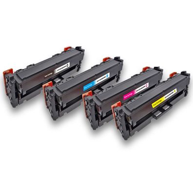 D&C Toner Set Canon 046H für i-SENSYS LBP-653 Cdw - 4 Farben XXL