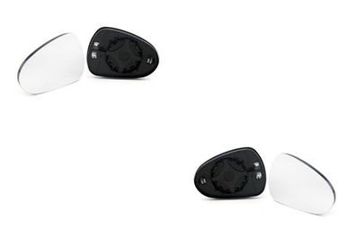 Spiegel Glas Außenspiegel Glas passend für Seat Ibiza 6J 03/08- Set Links Rechts