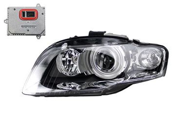Scheinwerfer Xenon passend für Audi A4 8E 01-11/04 RE + Leuchtmittel Steuergerät