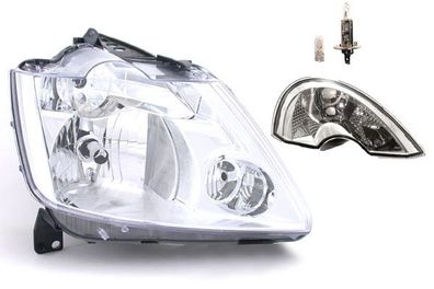 Scheinwerfer passend für Renault Modus FP JP 04-07 Rechts + Leuchtmittel Blinker