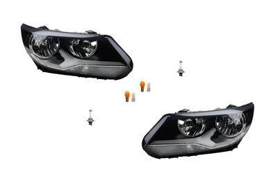 Scheinwerfer Halogen passend für VW Tiguan 5N 06/11- H15 Leuc. Satz Links Rechts