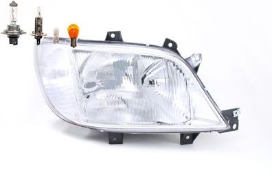 Scheinwerfer Halogen passend für Mercedes Sprinter 901 904 00-02 RE Leuchtmittel