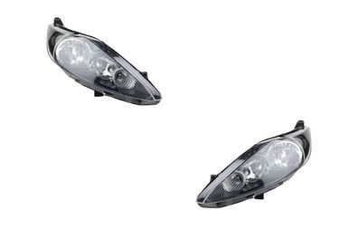 Scheinwerfer Halogen passend für Ford Fiesta 08 08-12 H7 H1 Set Links Rechts