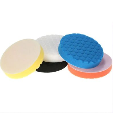 5 Stück Polierpads 150 mm/6 Zoll Poliermaschine Schwamm Puffer Pad