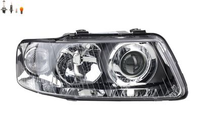 Scheinwerfer Halogen HSW passend für Audi A3 8L 09/00- 05/03 Rechts Leuchtmittel