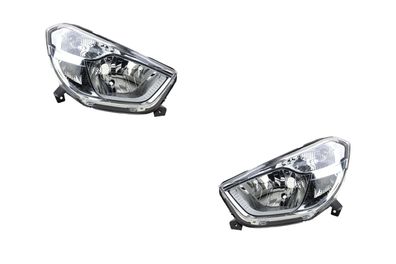 Scheinwerfer Halogen Front passend für Dacia Dokker 11/2012- H4 Set Links Rechts