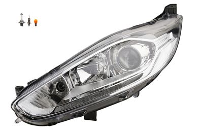 Scheinwerfer Halogen Front passend für Ford Fiesta 08 12/ 12- Links Leuchtmittel